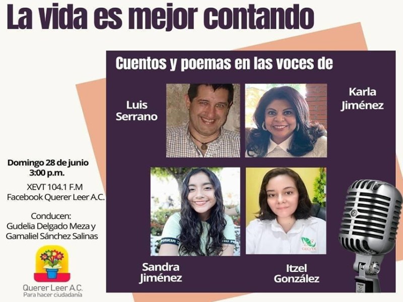 Programa «La vida es mejor contando» Junio&nbsp;2020