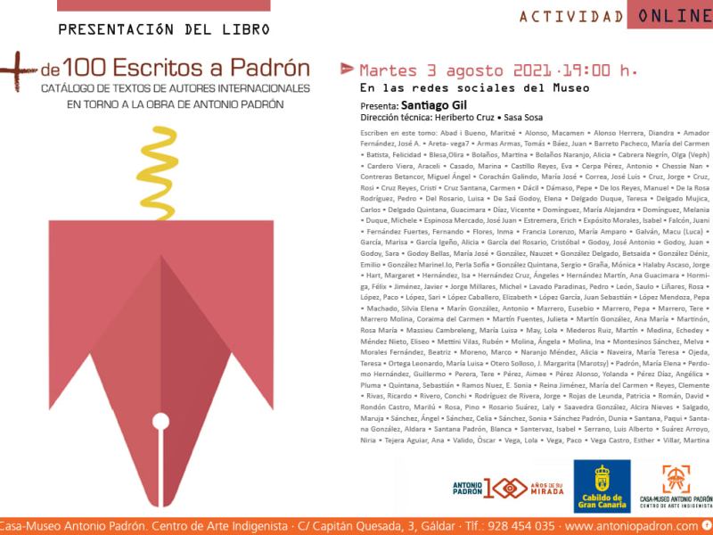 +100 escritos a Padrón publica uno de mis&nbsp;Relatos