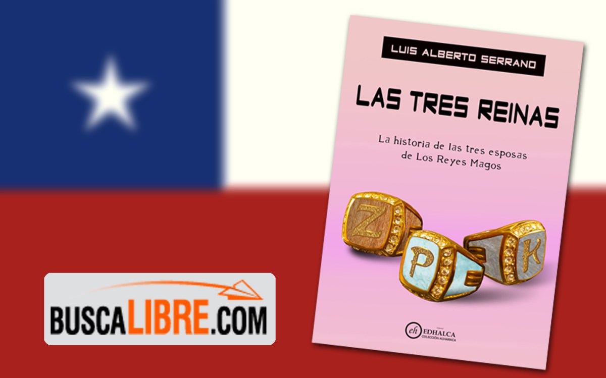 Mi novela «Las tres reinas» ya se vende en&nbsp;Chile