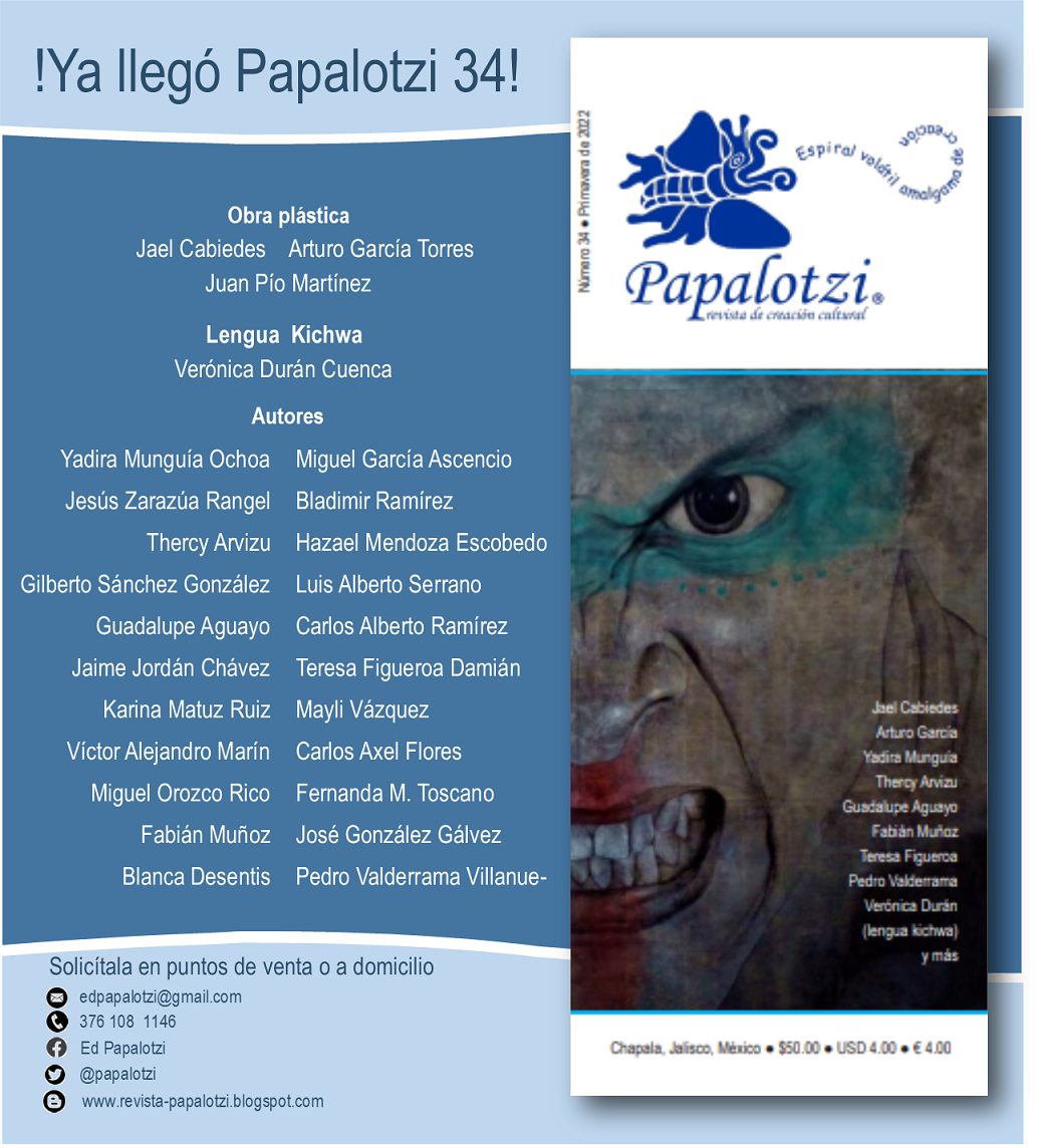 Mi relato «Dos revólveres enfrentados» publicado en la Revista&nbsp;Papalotzi.