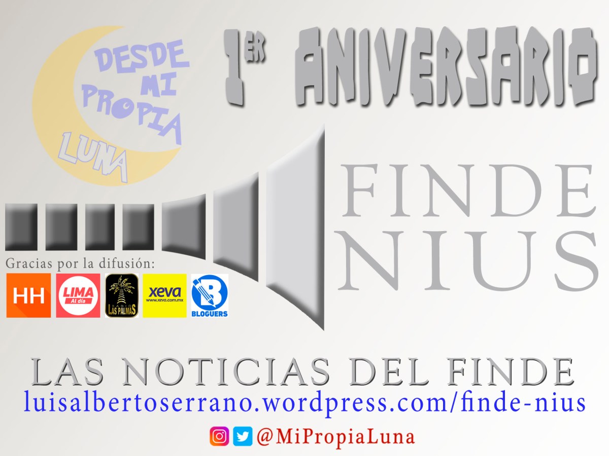 El informativo FINDE NIUS cumple 1&nbsp;año.