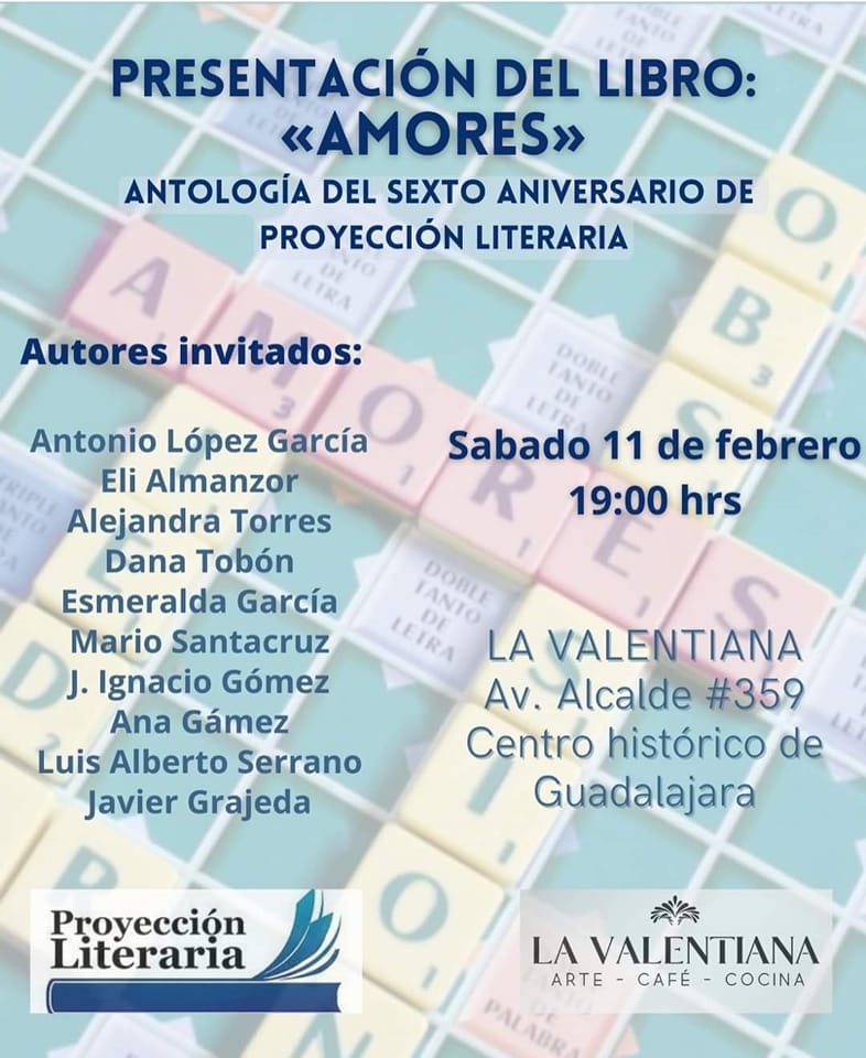 Mi relato «EL BESO MAESTRO» publicado en Antología&nbsp;AMORES.