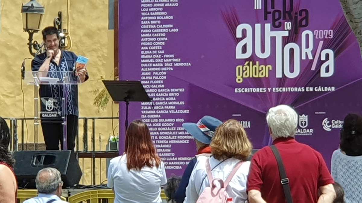 Mi novela «Las tres reinas» en la III Feria de Autor/a de&nbsp;Gáldar