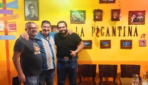 Luis Alberto Serrano en el Restaurante La Picantina