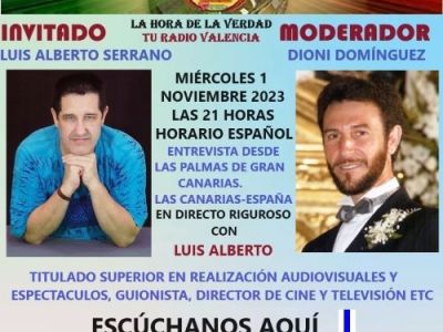 Entrevista en Turadiovalencia.com.